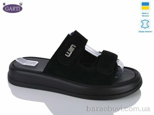 Garti 0115 чорний замш, 600.00, 6, 36-40