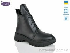 Garti 348 чорна шкіра хутро, 1040.00, 6, 36-40