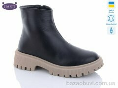 Garti 6723 чорна шкіра беж хутро, 890.00, 6, 36-40