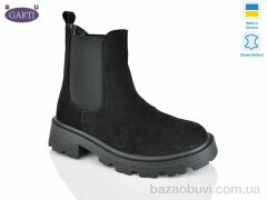 Garti 352 чорний замш байка, 890.00, 6, 36-40