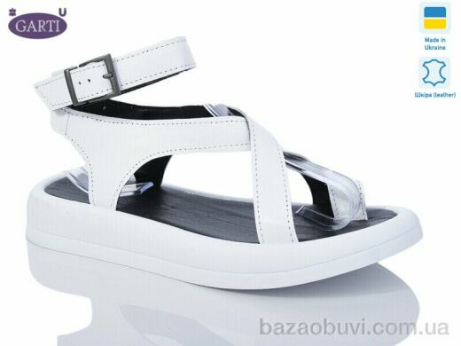 Garti 0191 біла шкіра, 450.00, 6, 36-40