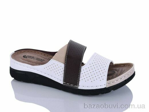 Sali-2 203-43 білий-т.корич., 315.00, 6, 37-41