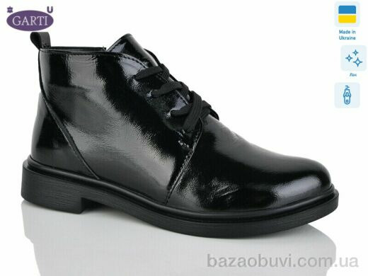Garti 291 чорний лак, 980.00, 6, 36-40
