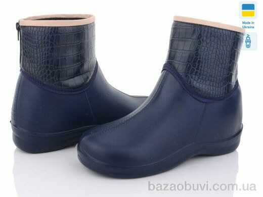 Selena D33 синій кож/зам З/З, 200.00, 6, 37-41