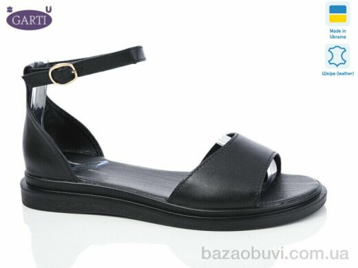 Garti 82 чорний шкіра, 520.00, 6, 36-40