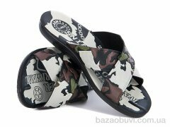 Selena камуфляж тапок белый, 95.00, 6, 40-45
