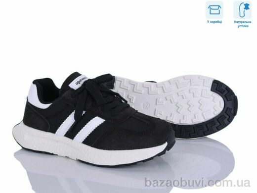 Clibee-ShoSho ABC2143P black, 18.00, 6, 32-37