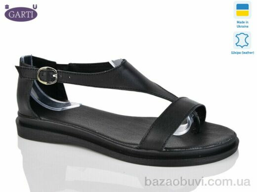 Garti 922 чорна шкіра, 480.00, 6, 36-40