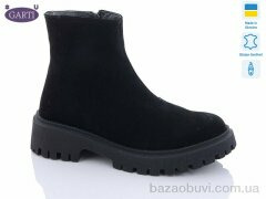Garti 6723 чорний замш хутро, 850.00, 6, 36-40