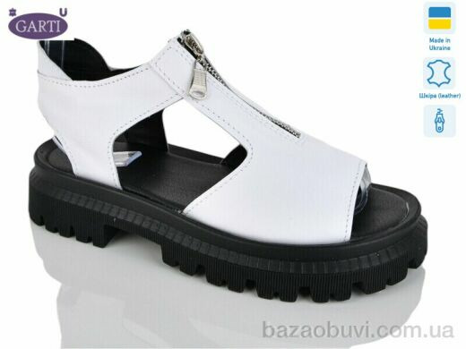 Garti 0131 біла шкіра, 390.00, 6, 36-40
