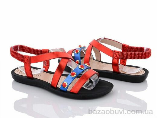 Summer shoes A583 red, 55.00, 8, 36-41