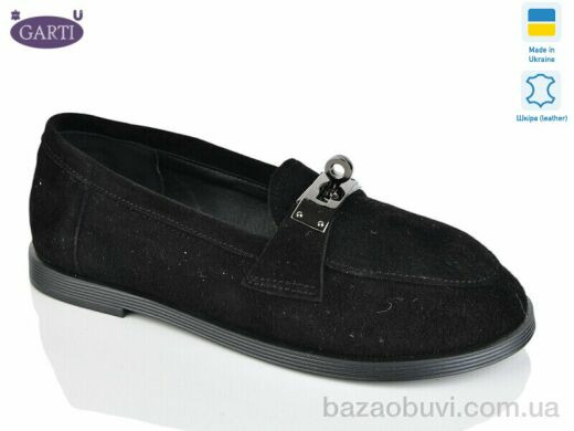 Garti 409 чорний замш, 920.00, 6, 36-40