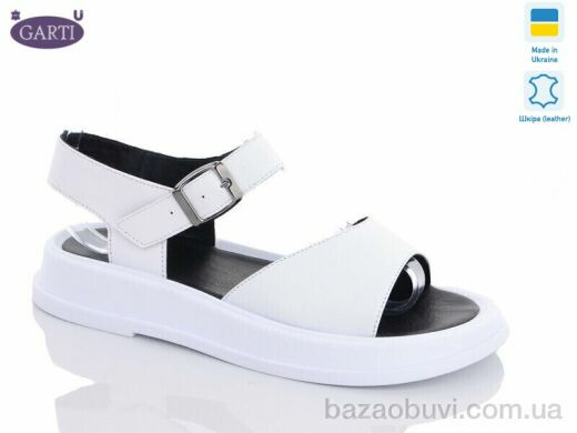 Garti 0140 білий шкіра, 580.00, 6, 36-40