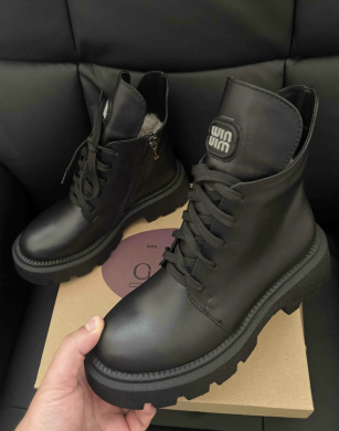 Garti 360 чорна шкіра хутро, 1040.00, 6, 36-40