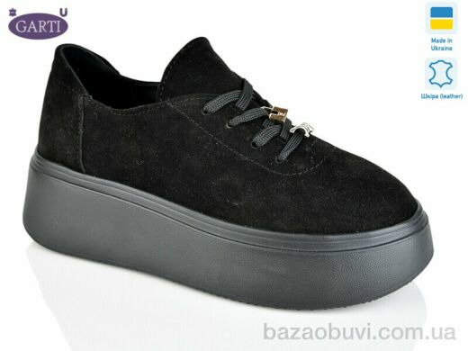 Garti 4090 чорний замш, 790.00, 6, 36-40