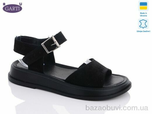 Garti 0140 чорн. замш, 580.00, 6, 36-40