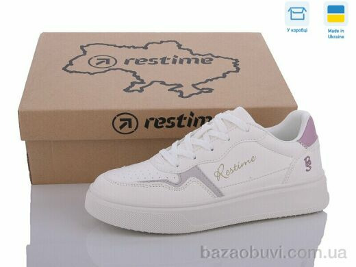 Restime FWB24078 white-purple, 17.52, 8, 36-41