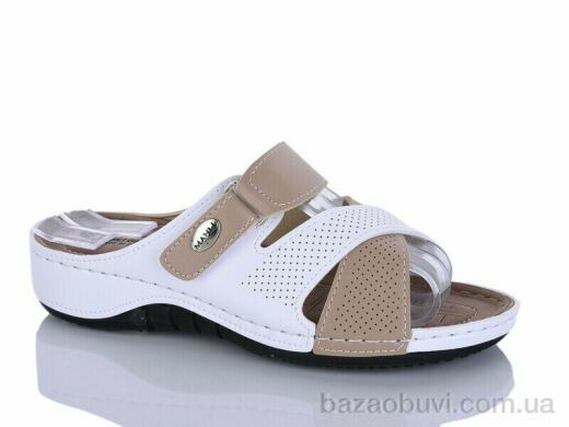 Sali-2 05-29 білий-корич.к., 315.00, 6, 37-41