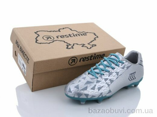 Restime DMB21413-2 silver-cyan, 17.20, 8, 41-45