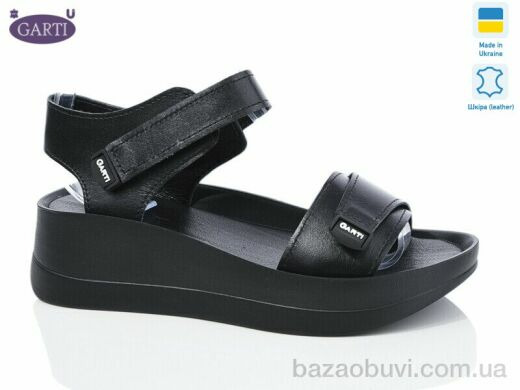 Garti 0196 чорна шкіра1, 580.00, 6, 36-40