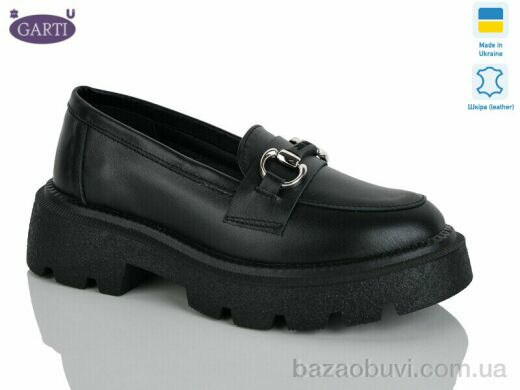 Garti 425 чорна шкіра, 880.00, 6, 36-40
