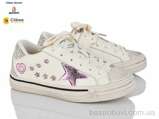 Clibee-Doremi 1836A-39 white-pink, 870.00, 6, 32-37
