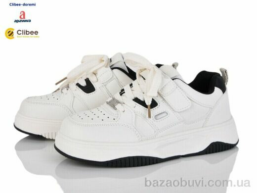 Clibee-Doremi T1215P white-black, 720.00, 6, 32-37