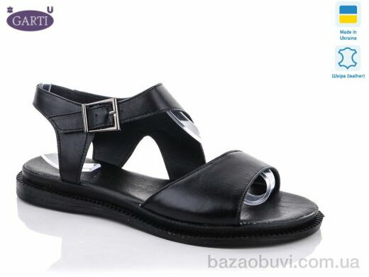 Garti 138-1 черн. кожа, 490.00, 6, 36-40