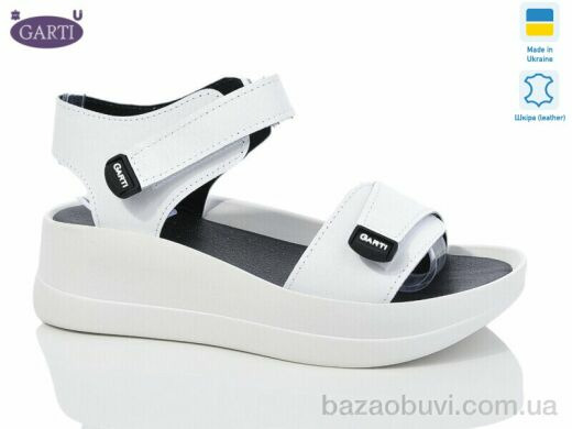Garti 0196 біла шкіра, 490.00, 6, 36-40