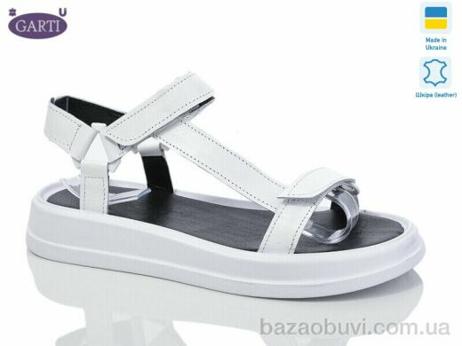 Garti 0110 біла шкіра, 490.00, 6, 36-40