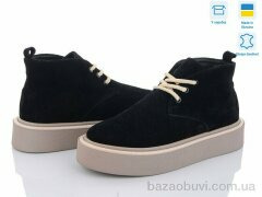 A.N.I.One 07001-39 чер замш хутро, 1090.00, 6, 36-40