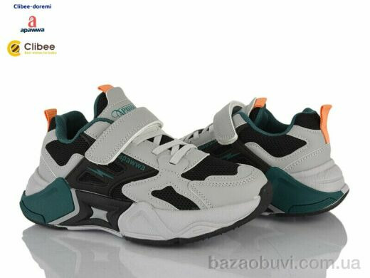 Clibee-Doremi G1836 grey-black, 750.00, 6, 32-37