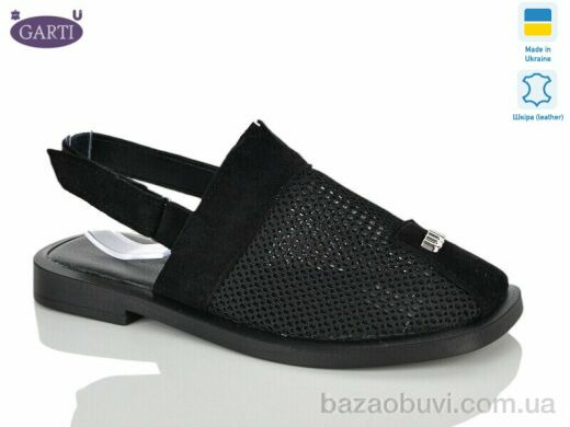 Garti 807 чорний замш, 680.00, 6, 36-40