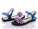 Summer shoes A585 blue, 55.00, 8, 36-41