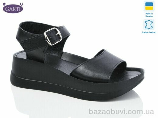 Garti 0179 чорна шкіра, 580.00, 6, 36-40